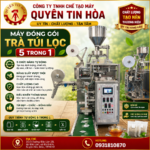 Máy đóng gói trà túi lọc 5 in 1 chất lượng uy tín giá rẻ.