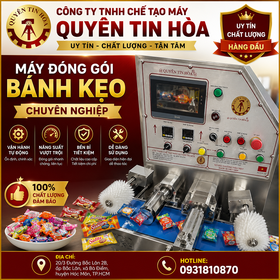 Mua máy đóng gói bánh kẹo ở đâu