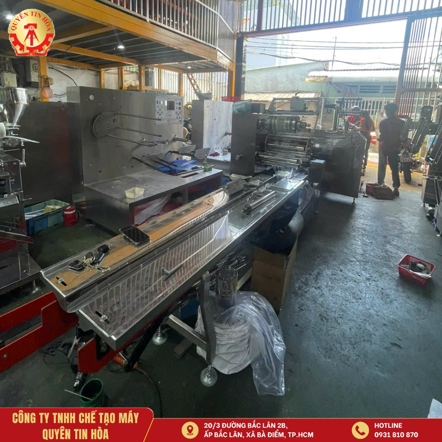 Máy đóng gói bánh kẹo cũ - Giải pháp tiết kiệm hiệu quả